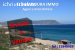 offre de vente un terrain vue sur mer