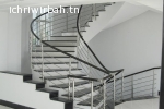 ramp escalier sur mesur en inox