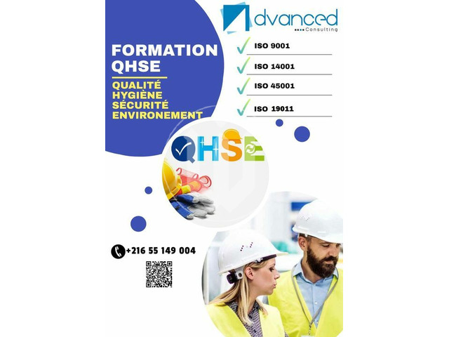 Formation QHSE -ISO9001-ISO14001-ISO45001-ISO1901 - 1