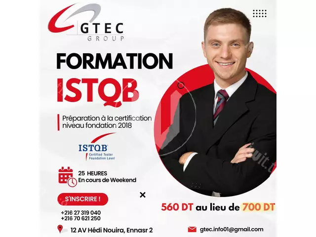 Formation Professionnel en ISTQB - 1