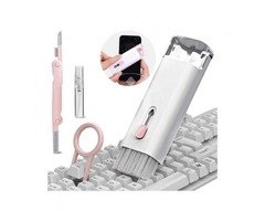Kit de Nettoyage 7 en 1 Multifonctionnel pour Clavier & Électroniques